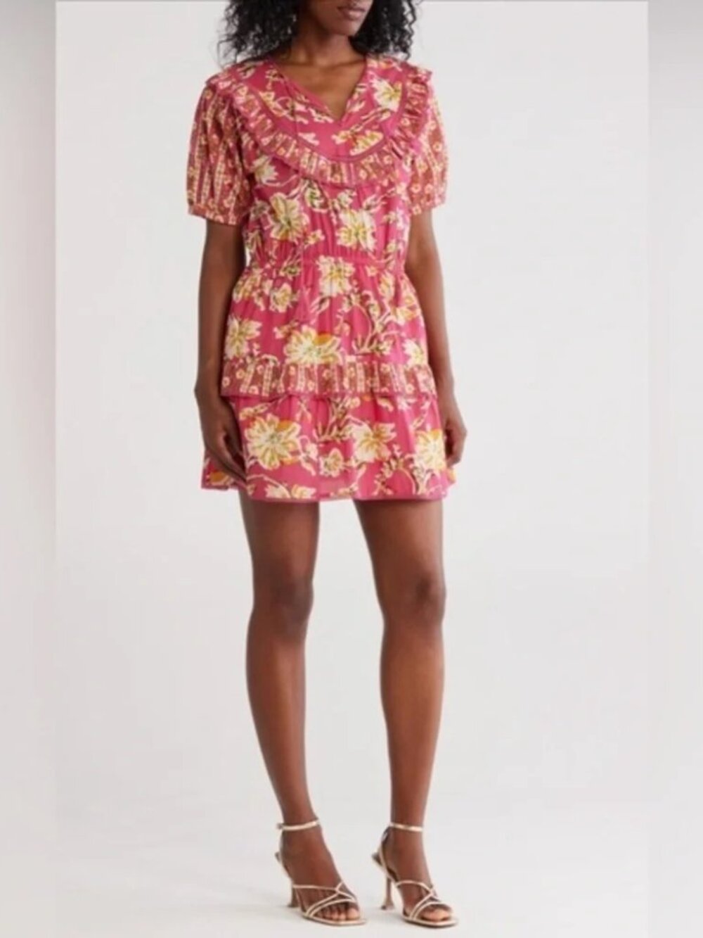 NEW…Maisie Floral Elastic Waist Dress